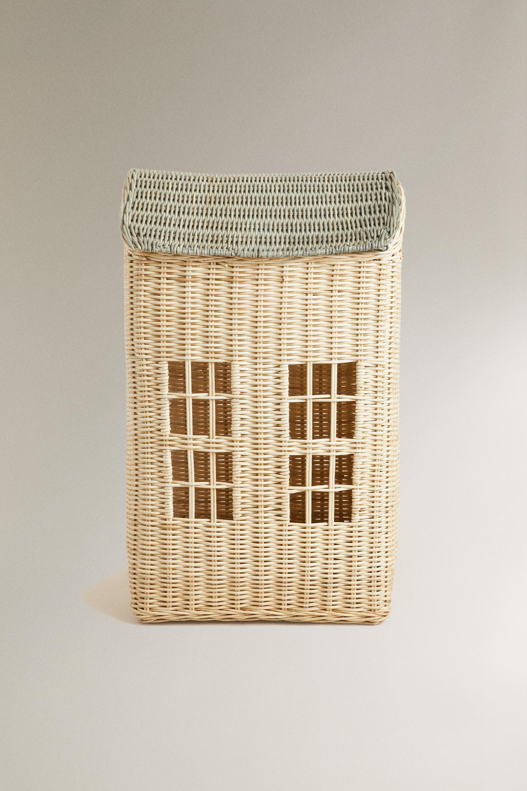 CORBEILLE ENFANT MAISON ROTIN